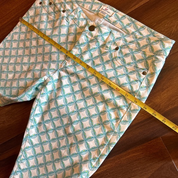 VINEYARD VINES Leaf design Pants size 8 - Picture 7 of 9